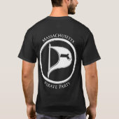 T-shirt Je suis obscurité du pirate II (Dos)