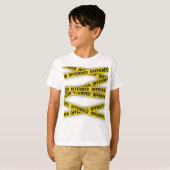 T-shirt Je suis offensé que la police ne croise pas (Devant entier)