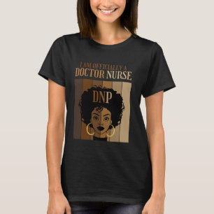 T-shirt Je suis officiellement un infirmier docteur DNP en