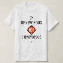 Je suis omnivore, pas carnivore