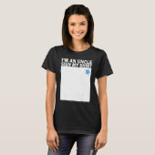 T-shirt Je suis Oncle Brother Nephew Niece Faire-part de n (Devant entier)