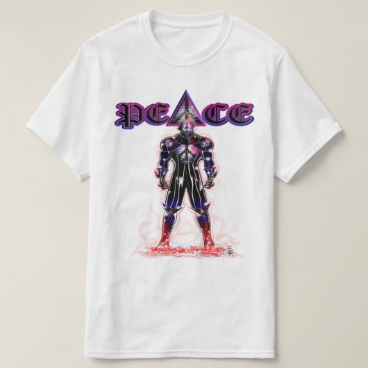 T-SHIRT JE SUIS PAIX (Design devant)