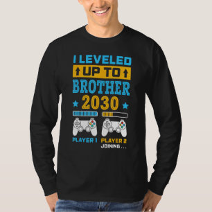 T-shirt Je suis passé au niveau Frère 2030 Grand Frère Ga