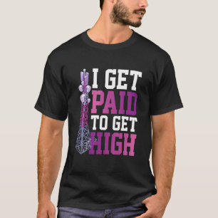 T-shirt Je Suis Payé Pour Obtenir Des Travaux De Câblage À