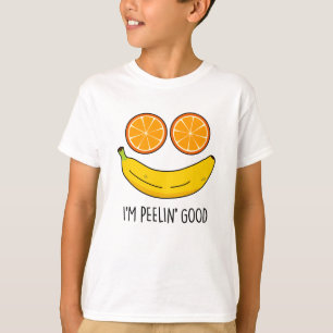 T-shirt Je suis Peelin Bon Amusant Fruit Pun