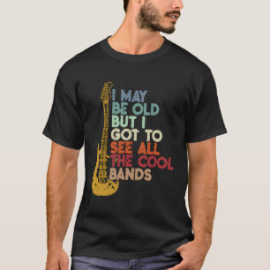 T-shirt Je Suis Peut-Être Vieille Mais Je Dois Voir Toutes