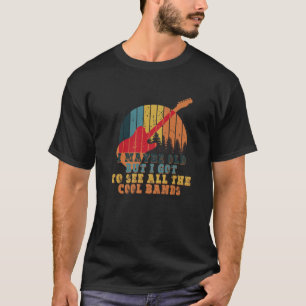 T-shirt Je suis peut-être vieux mais j'ai entendu tous les
