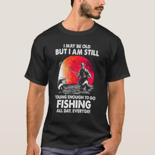 T-shirt Je suis peut-être vieux mais je suis encore assez