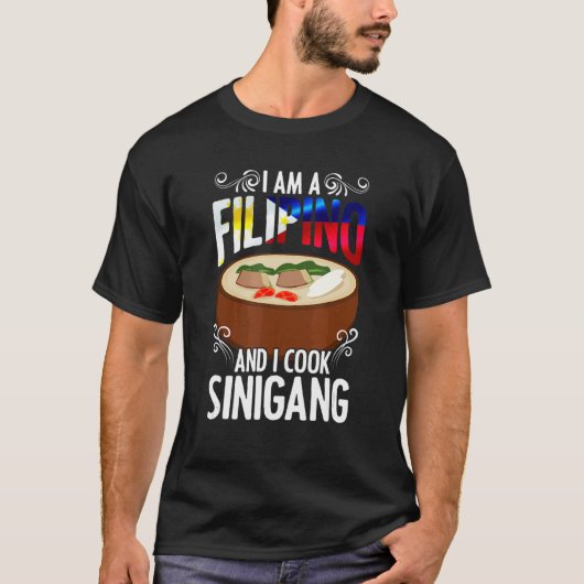 T-shirt Je Suis Philippin Sinigang Soup Pinoy Soup Filipin (Devant)