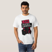 T-shirt je suis photographe (Devant entier)