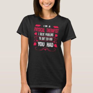 T-shirt Je suis physiothérapeute Physique 1