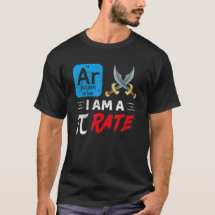 T-shirt Je Suis Pi Rate Pi Day Math