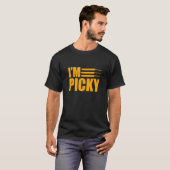 T-shirt Je suis Picky Locksmith Lock Locksmithing Gra (Devant entier)