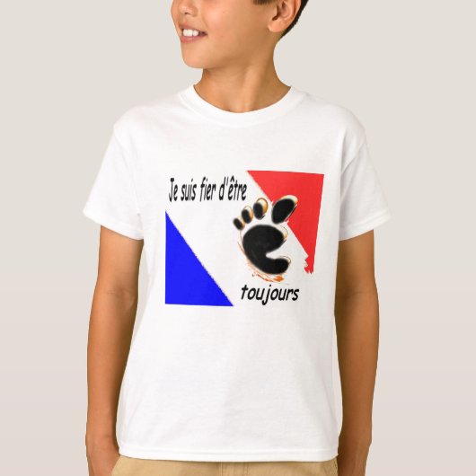 T-shirt Je suis Pieds-Noirs et fier de l'être (Devant)