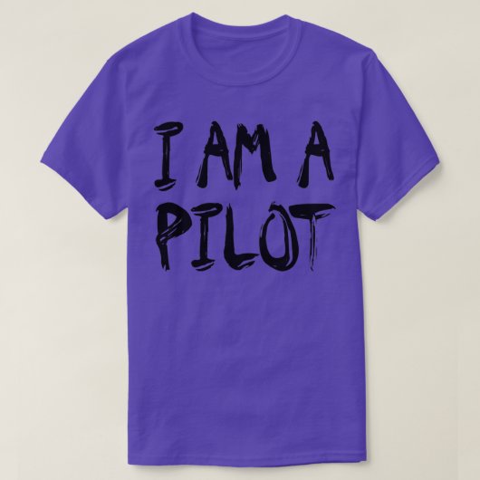 T-shirt Je Suis PiloteTShirt 1 (Design devant)