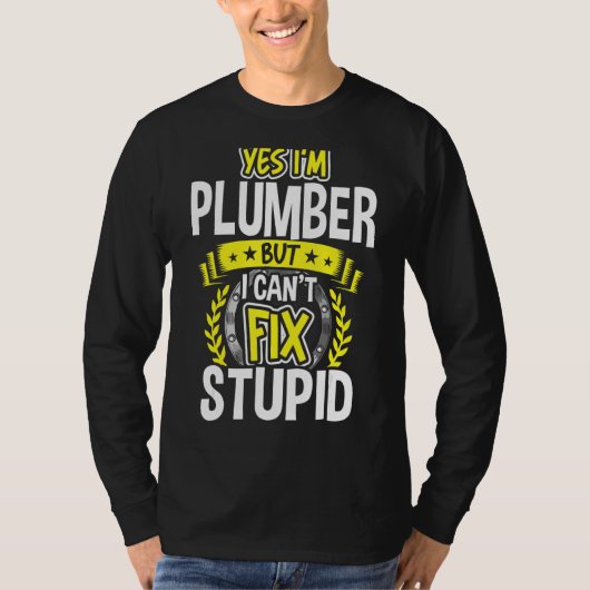 T-shirt Je suis Plumber (Devant)