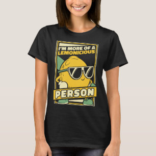 T-shirt Je suis plus d'une personne Lemonicious Carton Lem