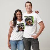 T-shirt Je suis plus mignon que lui ! - Chiot de (Unisexe)