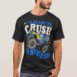 T-shirt Je suis prêt à écraser Hanoukka Channukah Monster<br><div class="desc">Je suis prêt à écraser Hanoukka Channukah Monster Truck Boy Kids</div>