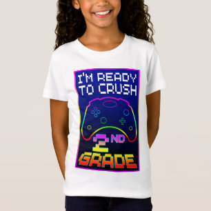 T-Shirt JE SUIS PRÊT À ÉCRASER LA 2e ANNÉE