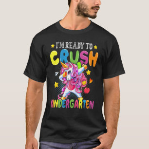 T-shirt Je suis prêt à écraser la maternelle Dabbing Unico