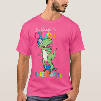 T-shirt Je Suis Prêt À Écraser La Maternelle Dinosaure 2