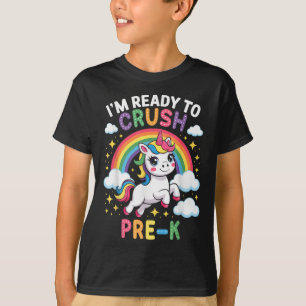 T-shirt Je suis prêt à écraser la rentrée des classes de p