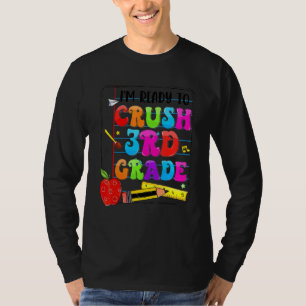T-shirt Je suis prêt à écraser la rentrée scolaire 3e kit
