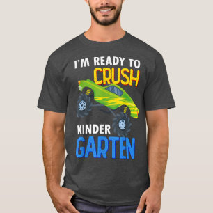 T-shirt Je suis prêt à écraser le camion Monster de jardin