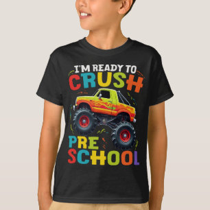 T-shirt Je suis prêt à écraser le camion Monster de la mat