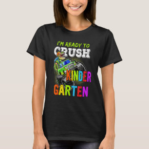 T-shirt Je suis prêt à écraser le camion monstre de jardin