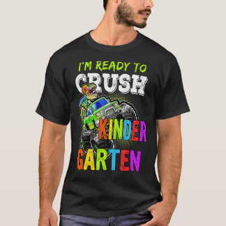 T-shirt Je suis prêt à écraser le camion monstre de jardin