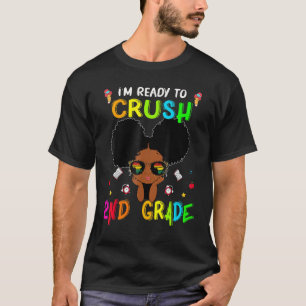 T-shirt Je suis prêt à écraser le gamin de deuxième année 
