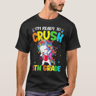 T-shirt Je suis prêt à écraser les enfants de 5e année mig