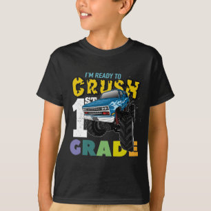 T-shirt Je suis prêt à écraser les ęrs enfants de cami