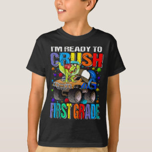 T-shirt Je suis prêt à écraser un camion monstre de premiè
