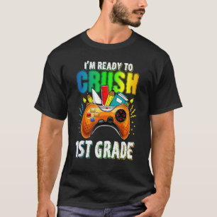 T-shirt Je suis prêt à jouer à la première année de 1ère a