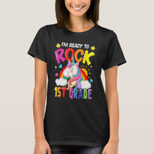 T-shirt Je suis prêt à rocher la 1ère qualité Unicorne Rai