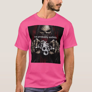 T-shirt Je Suis Probablement Autiste