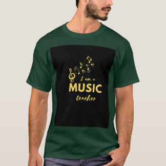 T-shirt Je suis professeur de musique