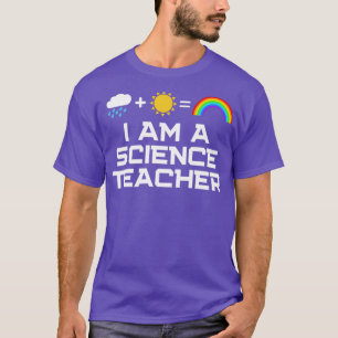 T-shirt Je suis professeur de sciences