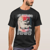 T-shirt Je Suis Programmeur Informatique Cat Software Deve (Devant)