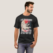 T-shirt Je Suis Programmeur Informatique Cat Software Deve (Devant entier)