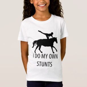 T-Shirt Je Suis Propre Stunts Vaulting Horseriing