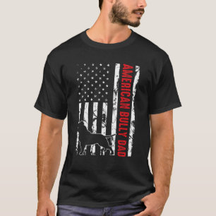T-shirt Je suis propriétaire d'un chien de père de taureau