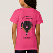 T-Shirt Je suis #Proud2BNaturalMe Parce que... (Dos)