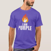 T-shirt Je suis Purple Tee (Devant)
