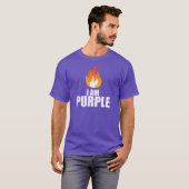 T-shirt Je suis Purple Tee (Devant entier)