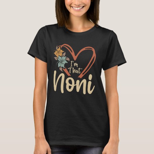 T-shirt Je suis que Noni Funny Grand-mère Noël (Devant)