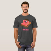 T-shirt Je suis Rare - Cute Steak Pun (Devant entier)